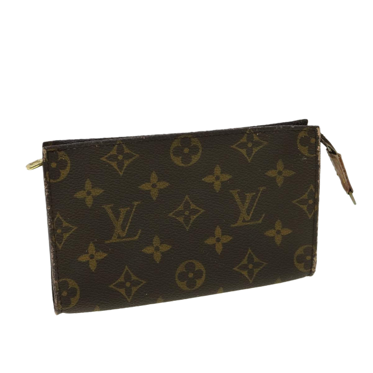 Louis Vuitton Monogram Bucket Pm Accessory Pouch Lv Auth 32682